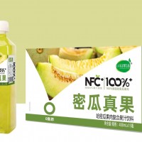 小輕果語(yǔ)哈密瓜果肉復(fù)合果汁飲料 488ml×15瓶